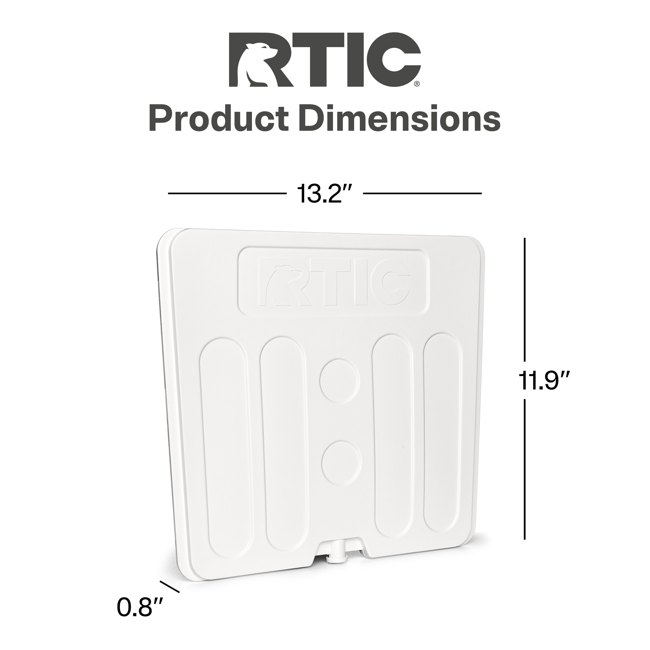 Ultra-Tough Cooler Freezable Divider